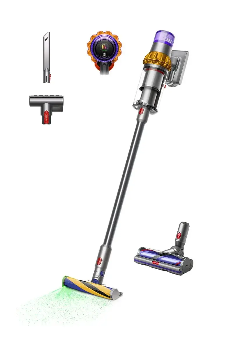 Dyson V15 Detect Absolute vist på forhandlerens produktbilde